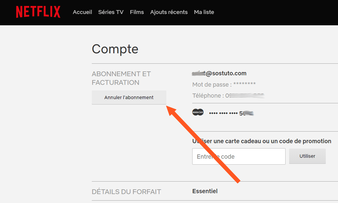 annuler abonnement netflix Comment Se Désabonner ou Supprimer Définitivement un Compte Netflix