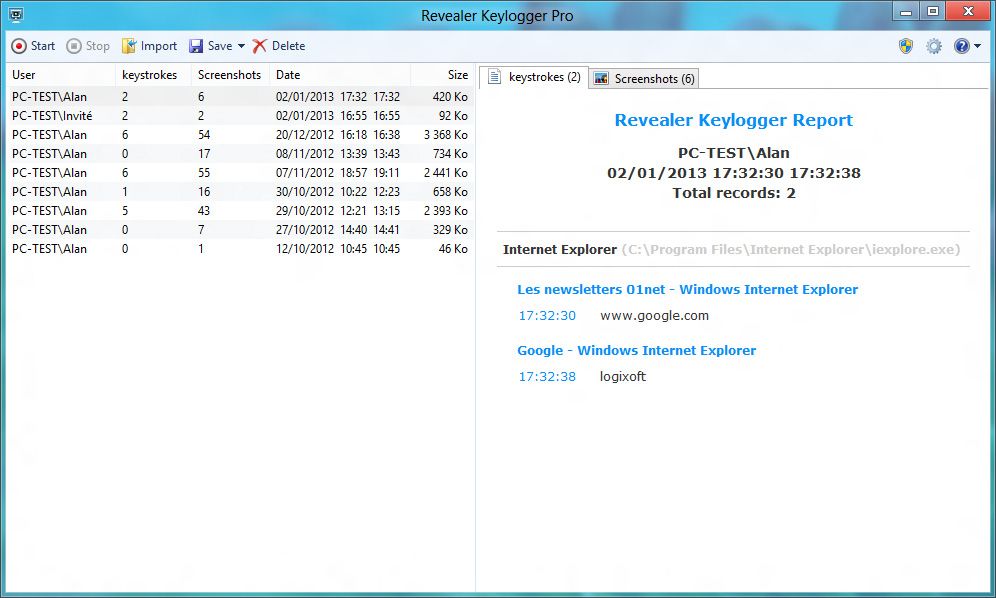 Revealer Keylogger Pro Les 10 Meilleurs Anti-Keylogger pour PC Windows, Android (+ Anti-RootKit)