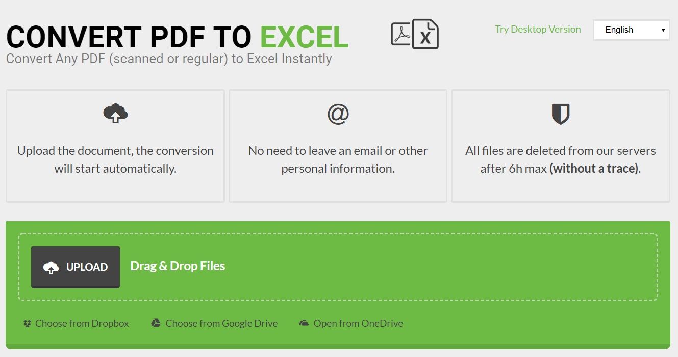 Convert PDF to Excel Les Meilleurs Outils pour Convertir un Fichier PDF en Excel et vice-versa