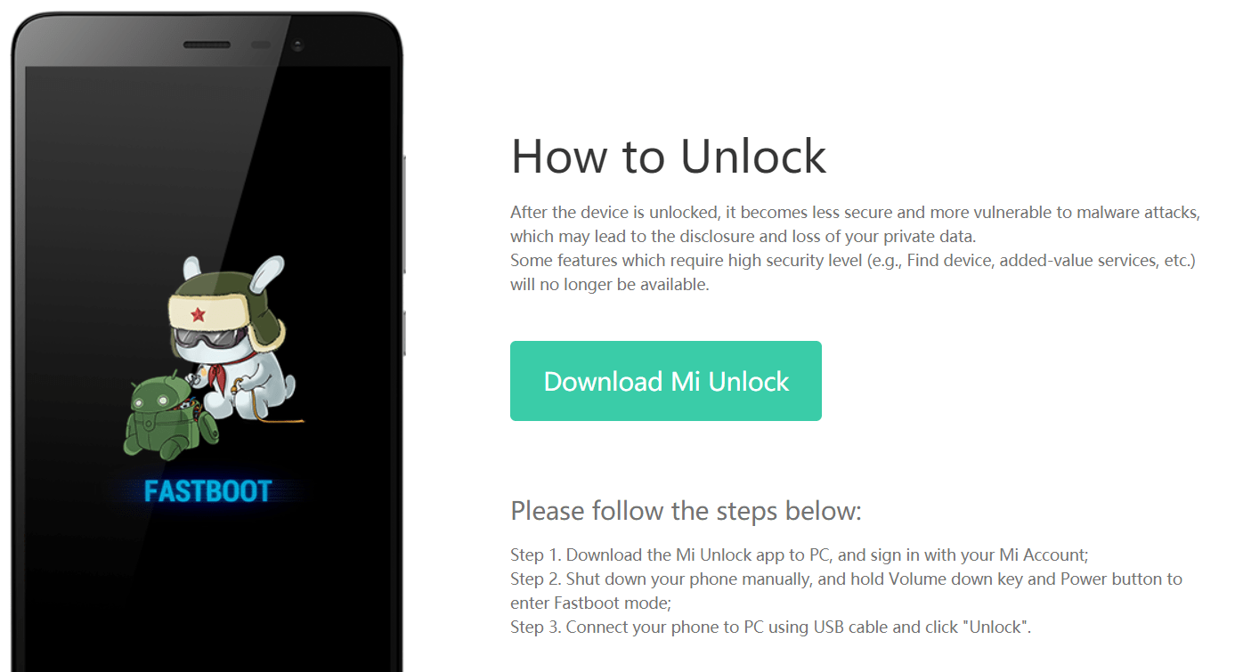 Download Mi Unlock Comment D&eacute;verrouiller le Bootloader de tout Xiaomi