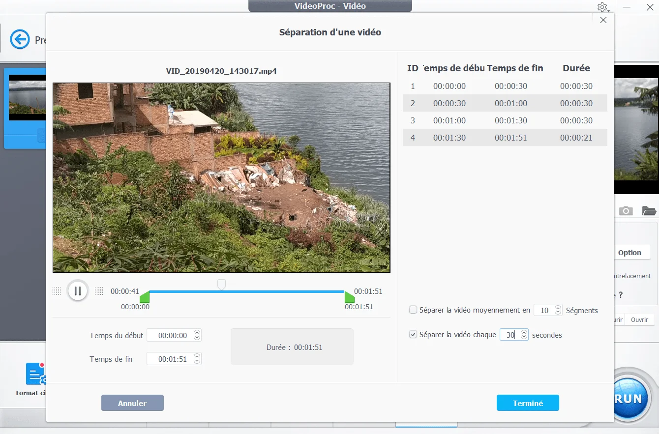 Separation dune video en plusieurs parties Fin Le Logiciel de Montage Vid&eacute;o Facile et Rapide qu&rsquo;il vous faut