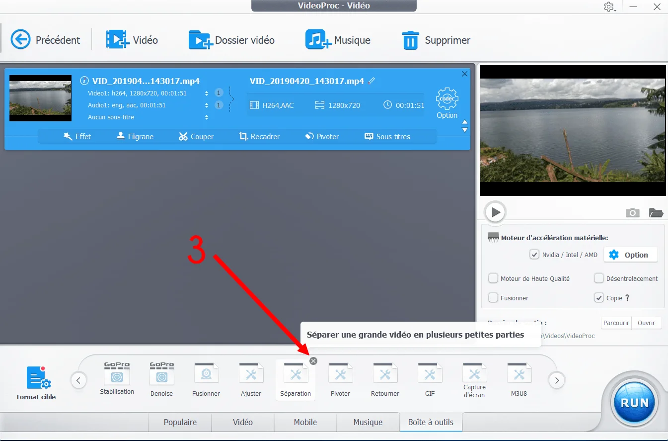 Separation dune video en plusieurs parties Le Logiciel de Montage Vid&eacute;o Facile et Rapide qu&rsquo;il vous faut