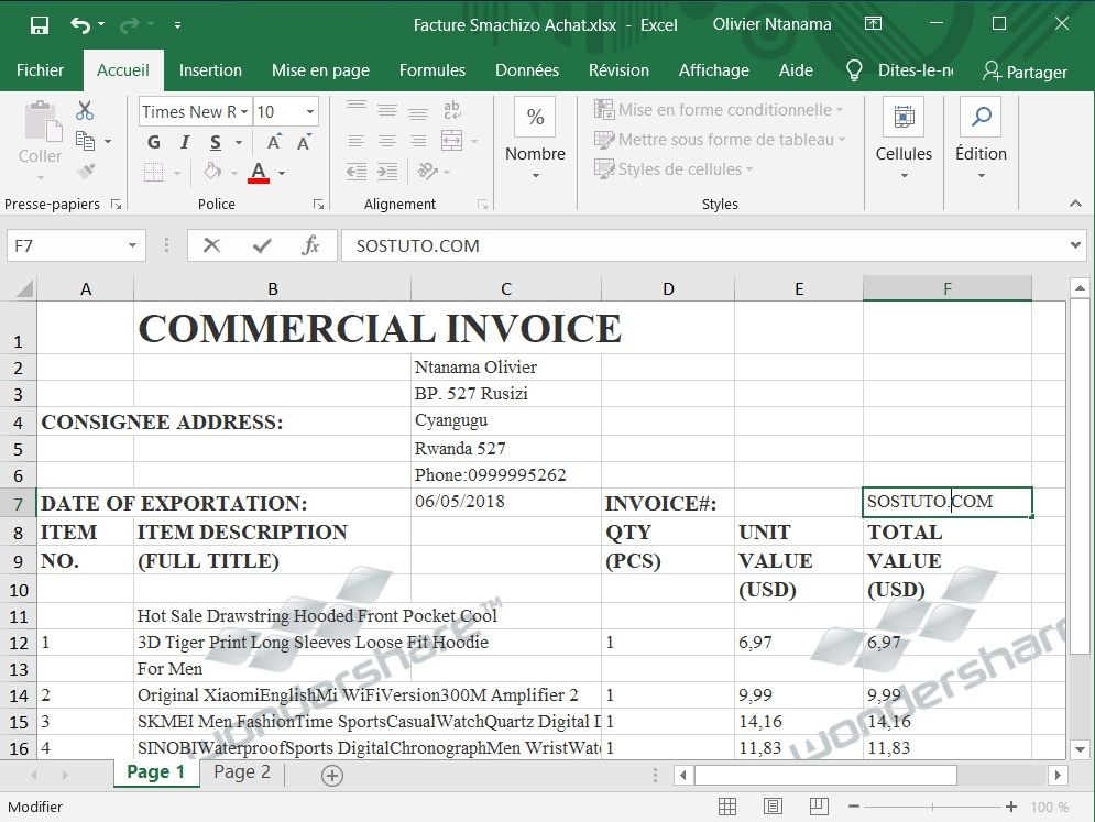 Wondershare PDF To Excel Sortie Les Meilleurs Outils pour Convertir un Fichier PDF en Excel et vice-versa