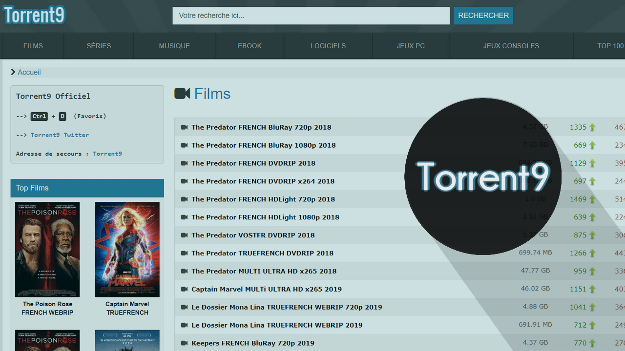 Nouvelle Adresse Torrent9 Proxy Nouvelle Adresse Torrent9 – 8 Meilleurs Sites Miroirs & Clones de Torrent9