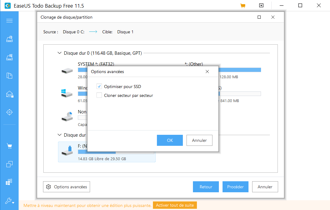 Proceder Clonage SSD vers HDD Windows 10 Comment Cloner un HDD vers un SSD sous Windows 10 gratuitement