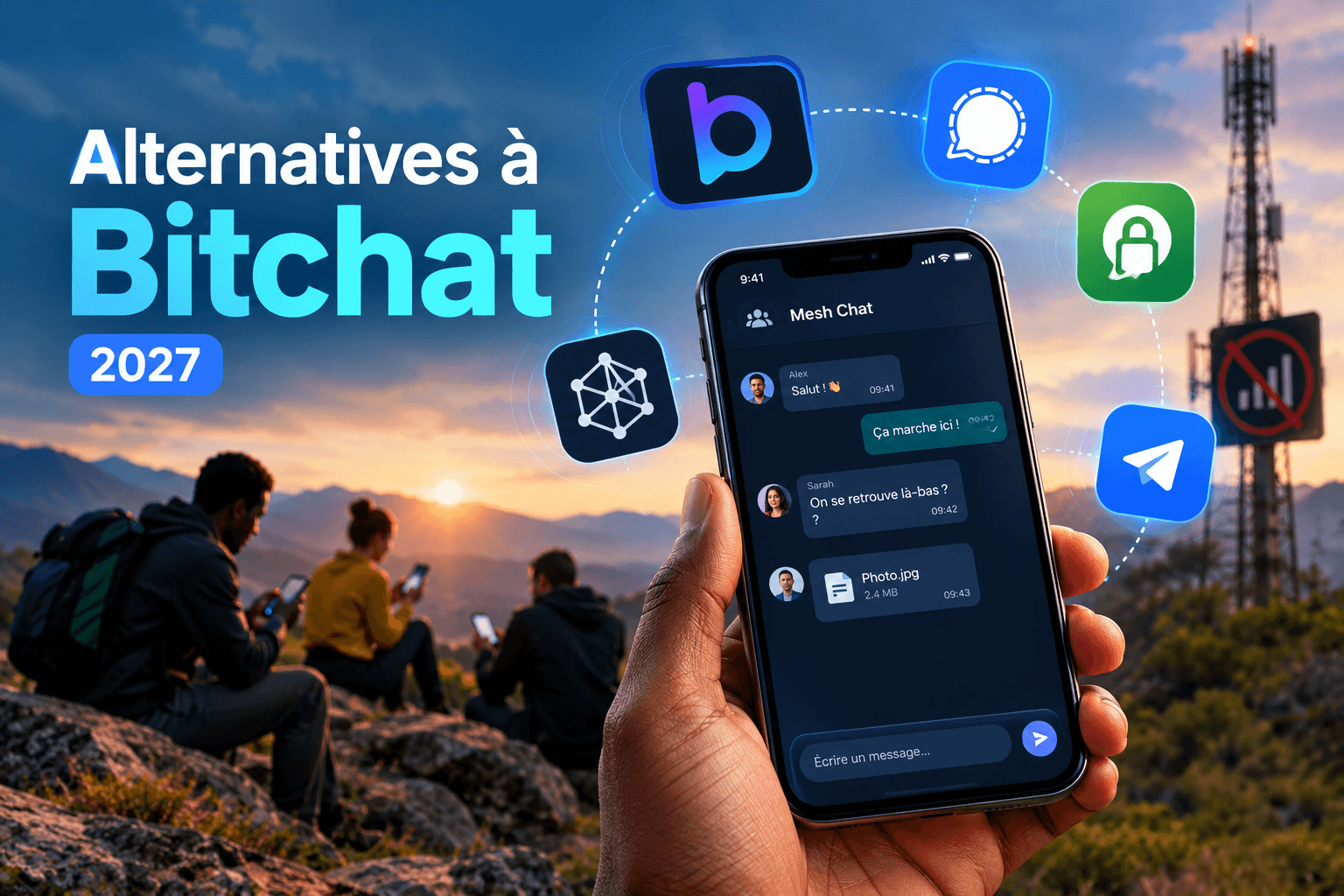 Top Alternatives Gratuites à Bitchat