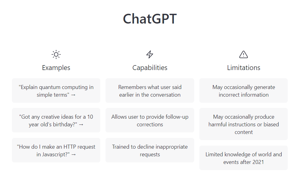 Fonctionnalites ChatGPT Fonctionnalites ChatGPT Google Bard Vs. ChatGPT & Bing Chat : Toutes les Différences Expliquées