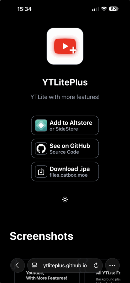 YTLitePlus 415x900 Comment Avoir YouTube Premium Gratuit sur iPhone Avec YTLitePlus (iOS 26)