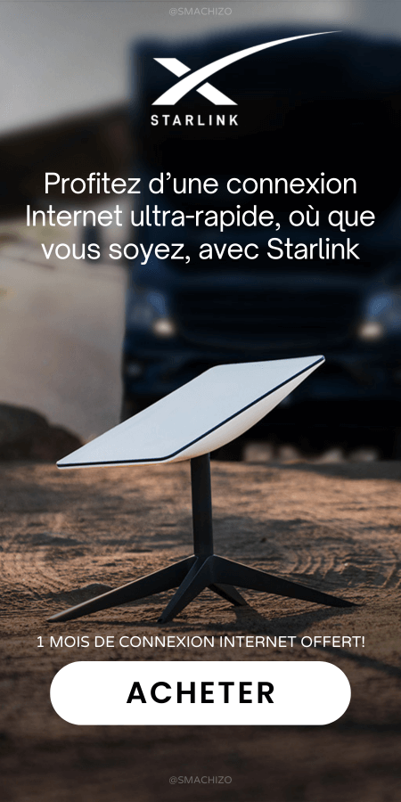 Starlink Internet Haut Debit