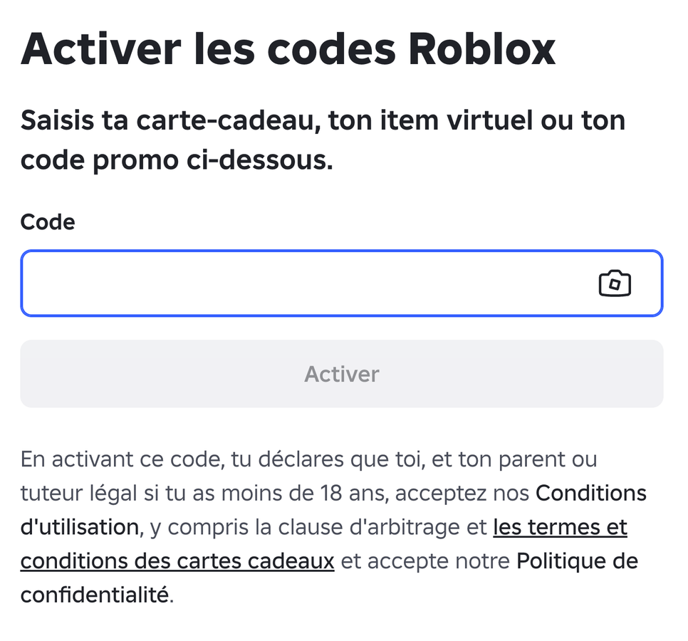 Promo Code Robux Gratuit
