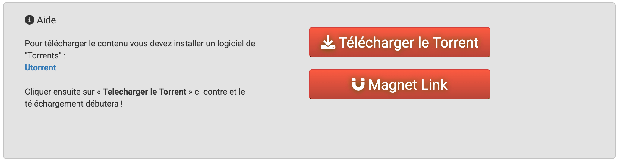 etapes pour telecharger un torrent