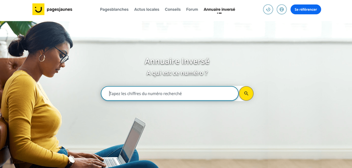 pages jaunes gratuite pour identifier un numero
